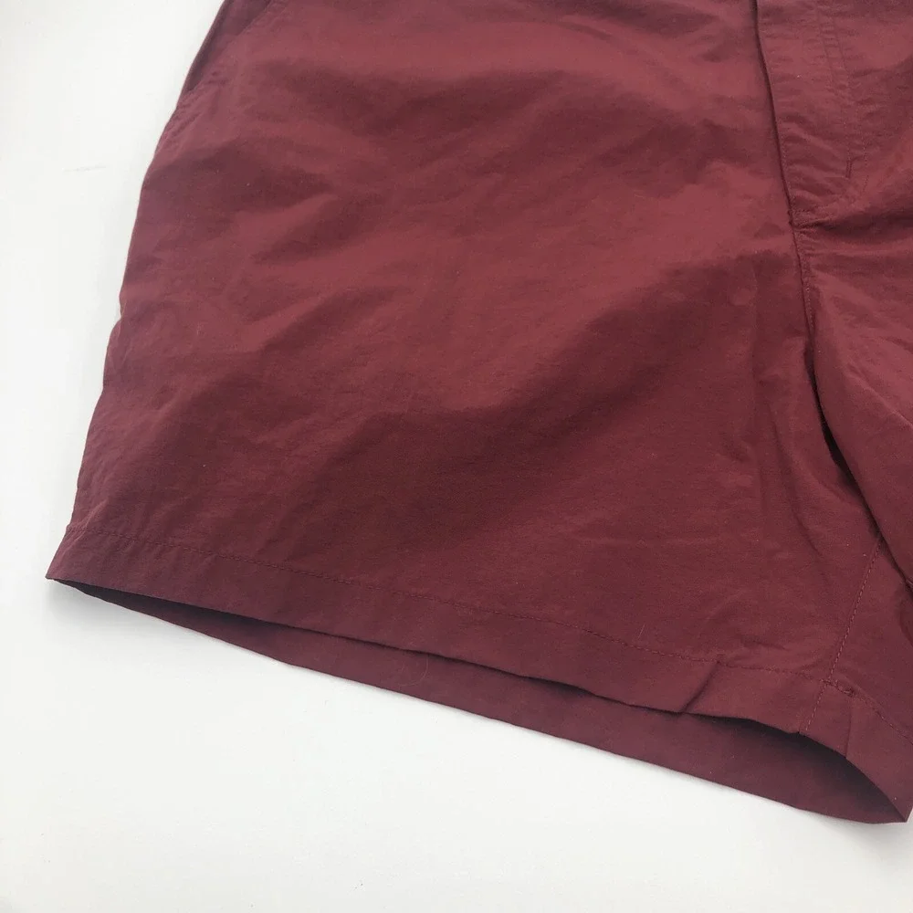 Calvin Klein Mens Shorts Swimwear NWT Extra Large Maroon  Nylon Burgundy Pockets